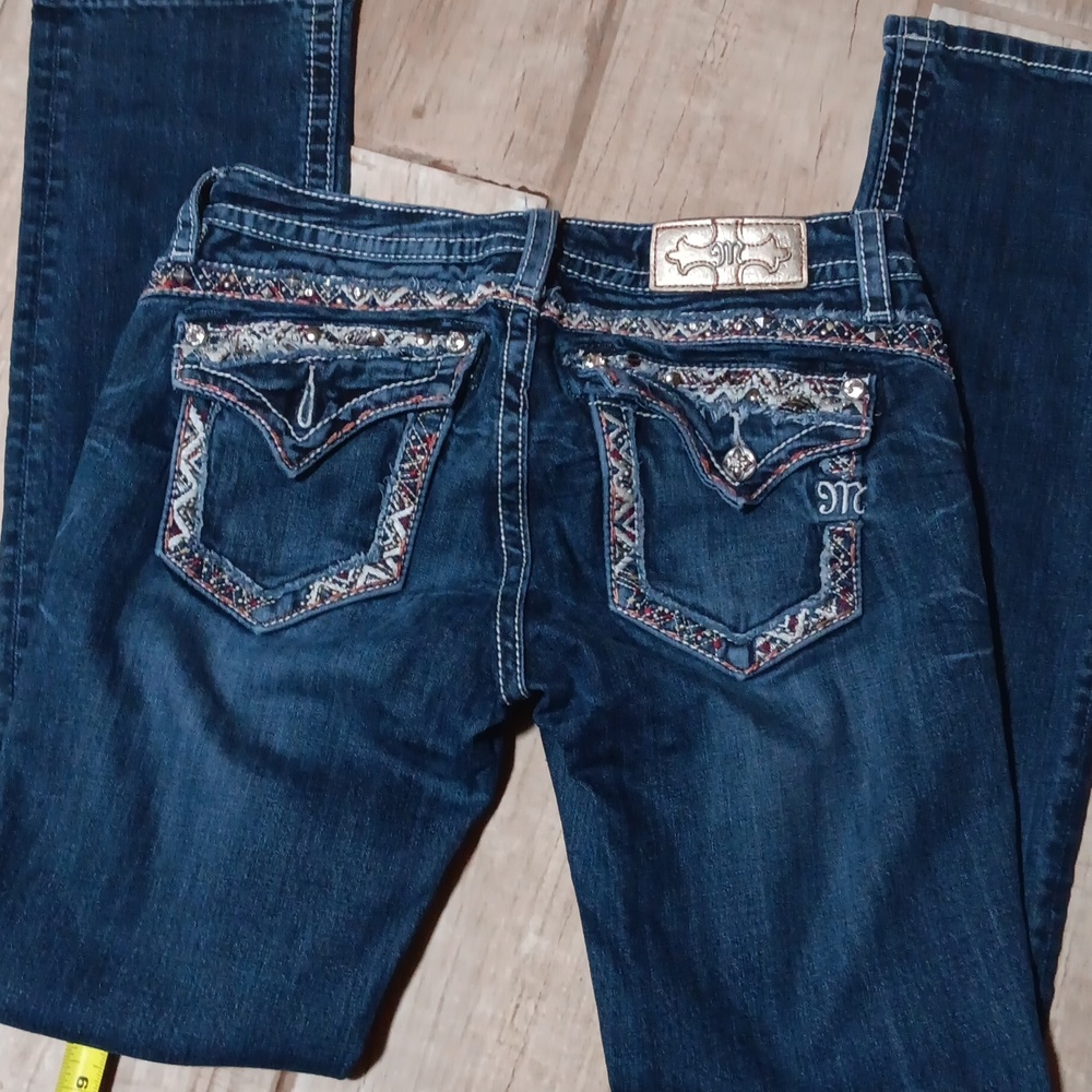 2 pair Miss me jeans